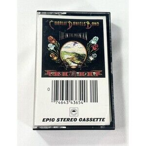 Charlie Daniels Band Fire on the Mountain 1974 CBS Cassette Tape Tested
